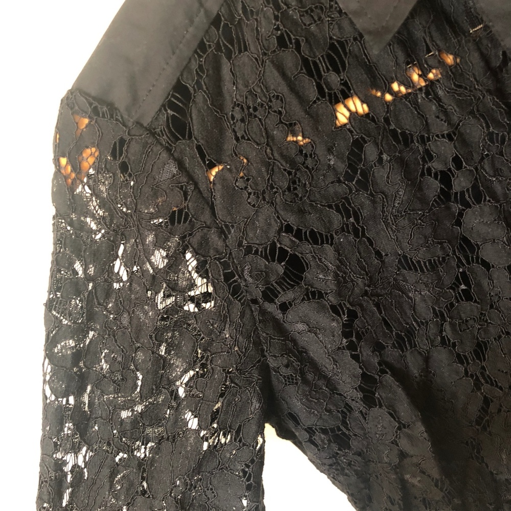 Lace button down - Picture 2 of 2